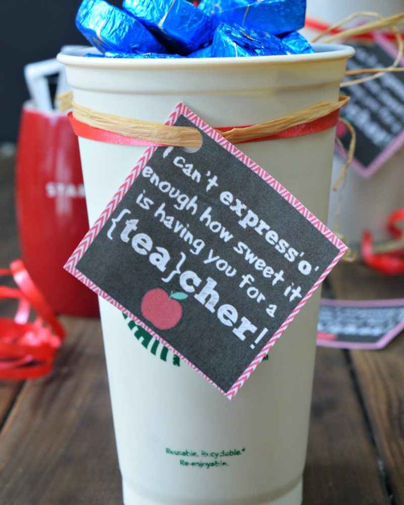 I can't expresso enough how sweet it is having you for a teacher!