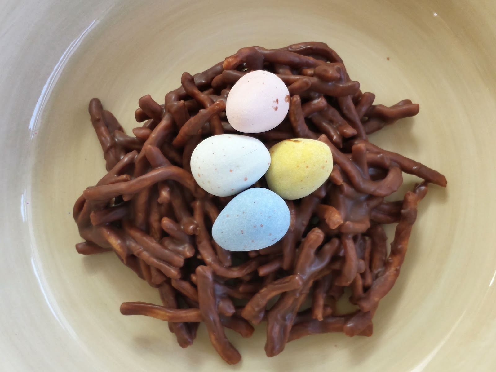 candy bird nests