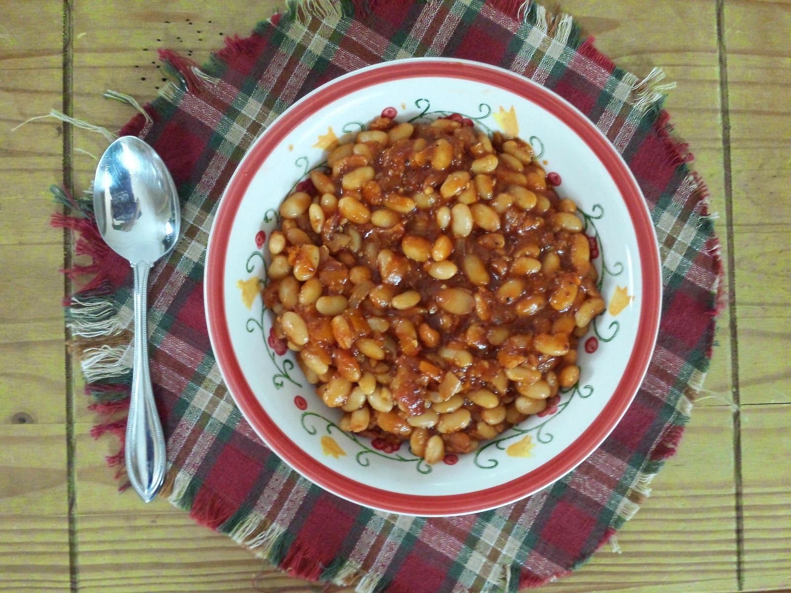 homemade baked beans